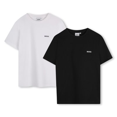 Lot de 2 T-shirts en coton BOSS KIDSWEAR