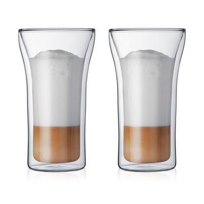 Bodum 0.4 L Transparent ASSAM Set 2 verres BODUM