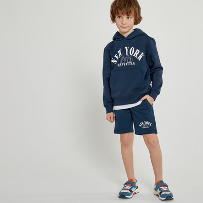 Bermudas aus Sweatware, Aufschrift New York vorne LA REDOUTE COLLECTIONS