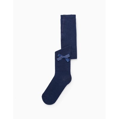 Collant en Coton avec Noeud Satiné ZIPPY