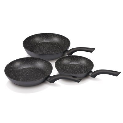 Lot de 3 poêles Kitchen Roc en aluminium BEKA