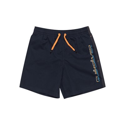 Recycled Swim Shorts with Logo Print QUIKSILVER