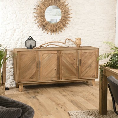 Buffet enfilade 180 cm en pin recyclé style campagne DENVER PIER IMPORT