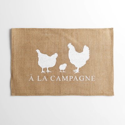 Set de table Jute A la Campagne DOUCEUR D'INTÉRIEUR