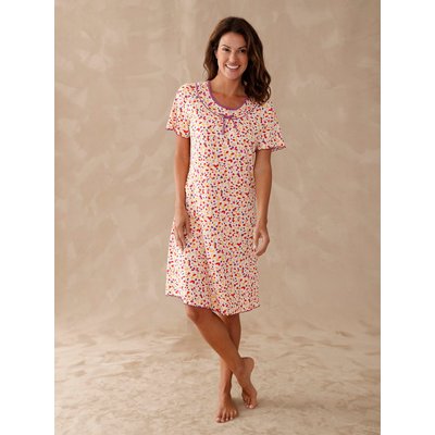 Chemise de nuit courte manches courtes DAXON