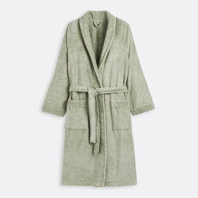 Haxel 100% Cotton Terry Towelling Bathrobe with Shawl Collar LA REDOUTE INTERIEURS