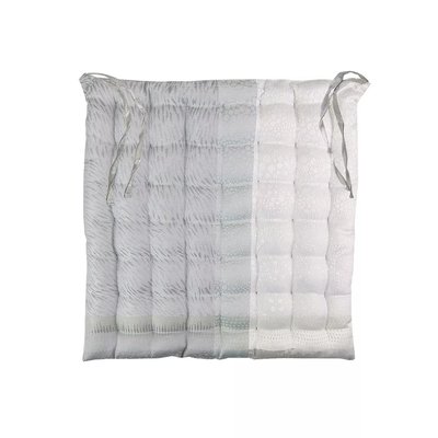 Galette de chaise pur coton enduit MILLE MATIERES GARNIER-THIEBAUT