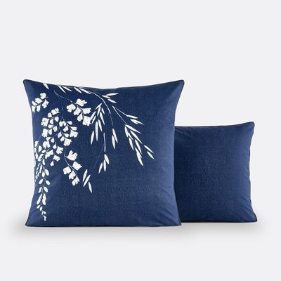 Izumi Floral Cotton Percale 200 Thread Count Pillowcase LA REDOUTE INTERIEURS