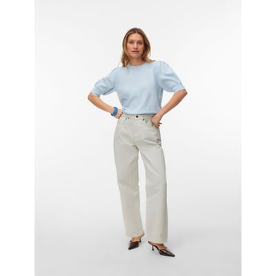 Pull col rond manches 3/4 VERO MODA