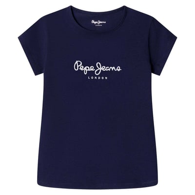 T-Shirt Coupe Slim Avec Logo Pailletté PEPE JEANS
