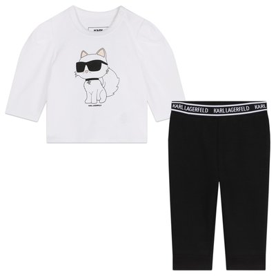 T-shirt et legging KARL LAGERFELD KIDS
