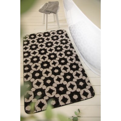 Tapis de bain doux tufté antidérapant , J&J WECON HOME