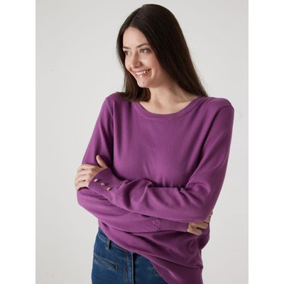 Pull boutons-bijoux aux manches DAXON