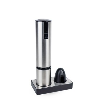 Tire-bouchon électrique rechargeable en inox, batterie Lithium-ion 27 cm - 10,6in Elis Touch PEUGEOT