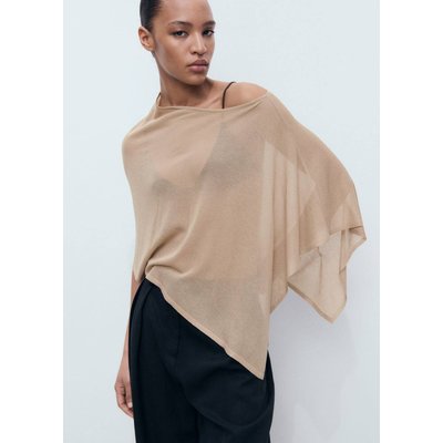 Cape en maille asymétrique MANGO
