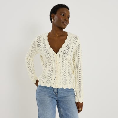 Gilet col V GRAIN DE MALICE