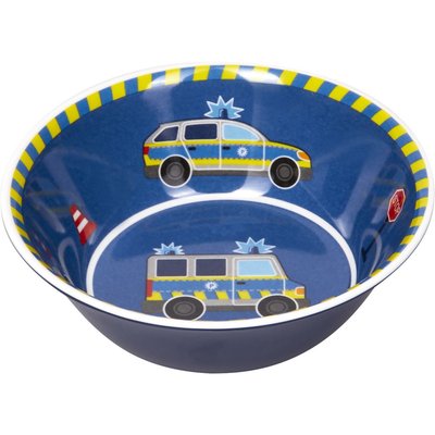 Bol En Mélamine Motif Police - Bleu COPPENRATH