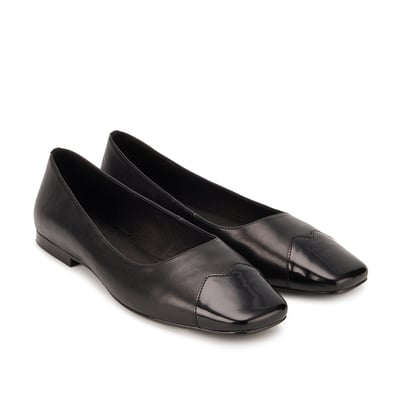 Ballerines Elisa Cuir Lisse BONS BAISERS
