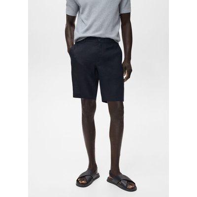 Bermuda slim-fit 100 % lin MANGO MAN