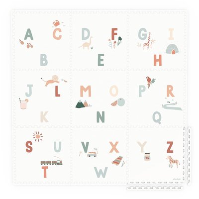 Tapis puzzle ALPHABET PLAY&GO
