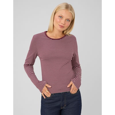 T-shirt rayé manches longues BZB