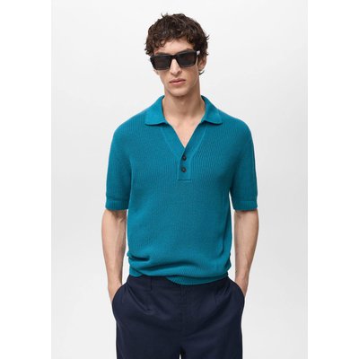 Polo en maille perlée MANGO MAN