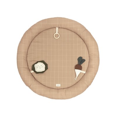 Tapis d'eveil sensoriel rond PLAYGROUND NOBODINOZ