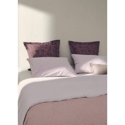 Drap plat finition brodée lit 150/160 cm MANGO HOME