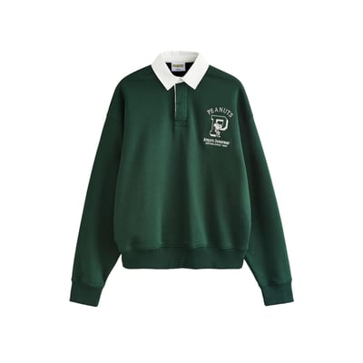 Sweat style polo de rugby à motif snoopy NEXT