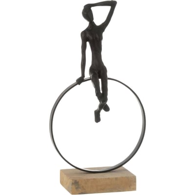 Figurine femme sur anneau RECOLLECTION