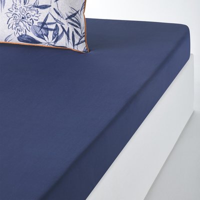 Drap housse percale de coton bonnet 30 cm, Mishima LA REDOUTE INTERIEURS