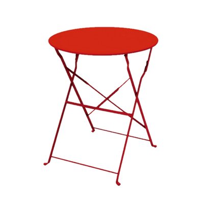 Table de jardin pliante ronde Palma 2 places TOILINUX