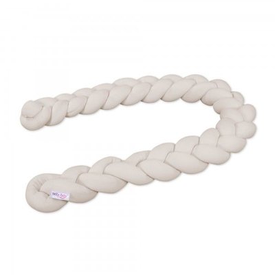 Tour de lit tressé Cododo Crème BABYBAY