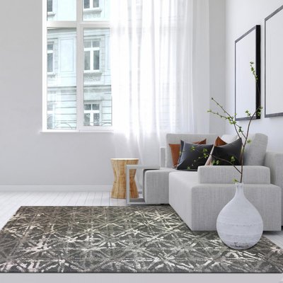 Tapis chambre tissé motif scandinave VINTAVE UN AMOUR DE TAPIS