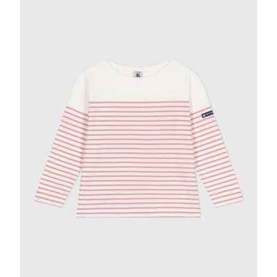 Marine T-shirt met lange mouwen, in katoen PETIT BATEAU