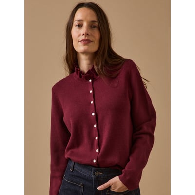 Gilet  coton biologique et cachemire CYRILLUS