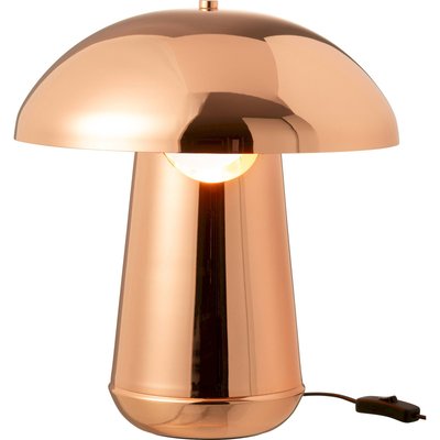 Lampe champignon design en métal cuivre ambiance chaleureuse RECOLLECTION