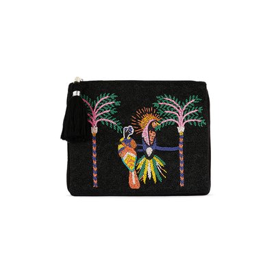 Sac pochette tissage de perles BERTILLE WILD