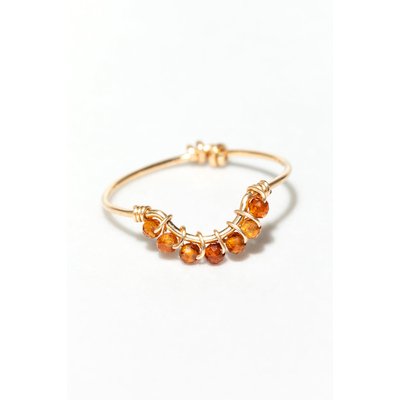 Bague Frida - Grenat Orange YAY PARIS