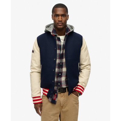 Bomber à capuche College SUPERDRY