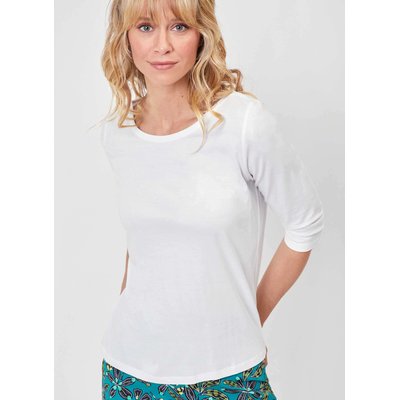 T-shirt col bateau coton bio BRUNEI LA FIANCÉE