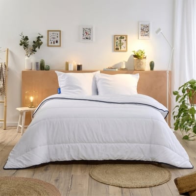 Couette tempérée extra douce SIGNATURE BLEU CALIN