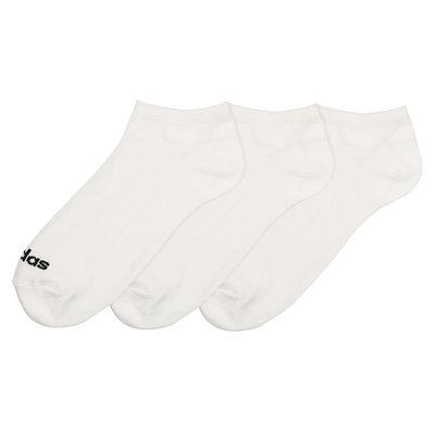 Pack of 3 Pairs of Trainer Socks in Cotton Blend adidas Performance