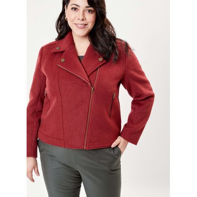 Veste  perfecto motif en lainage MAJDI LA FIANCÉE