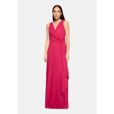 Robe de soirée à volant VERA MONT