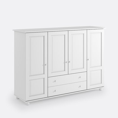 Dressings et armoires, meubles et rangements, Armoire penderie HYDRUS 2 portes blanche