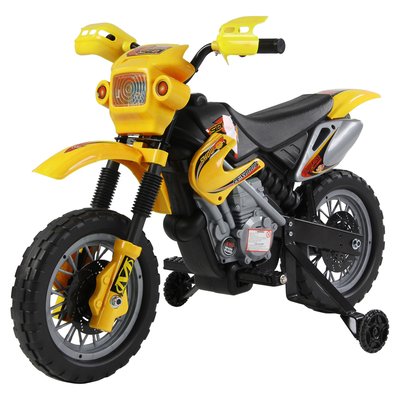 Motocross électrique pour enfants 6 V HOMCOM