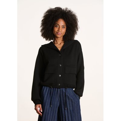 Blouson maille avec capuche LA FEE MARABOUTEE