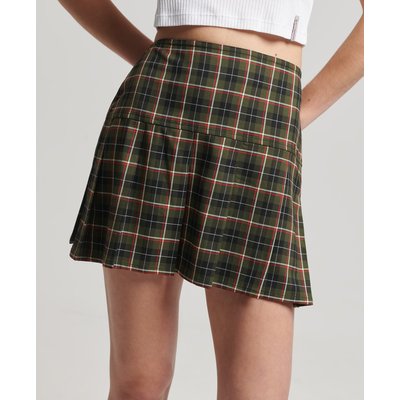 Mini-jupe plissée en tweed Vintage SUPERDRY