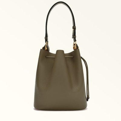 Leather Bucket Bag, Sfera S FURLA